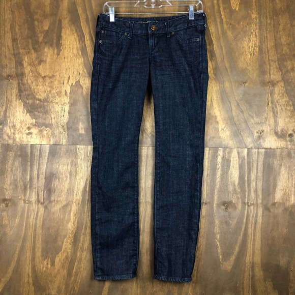 Express Denim - Express Womens Jeans Blue Zelda Skinny Denim Bikercore Momcore Classiccore 2S